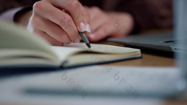 女商人使笔记笔记本专业写作时间表日记